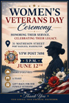 Women's Veterans Day Ceremony hosted by VFW Post 7498, Port Hadlock, WA